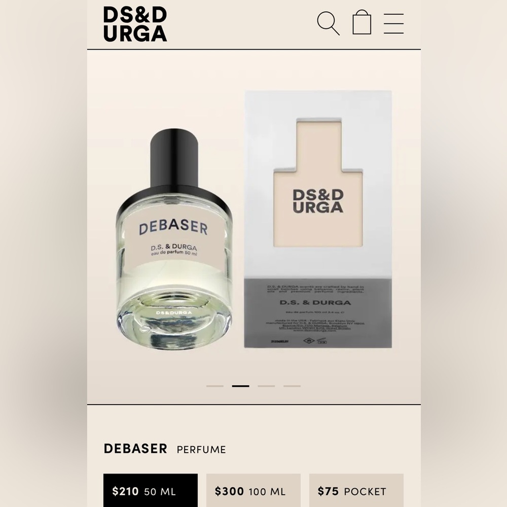 DS & DURGA Debaser 50 ml